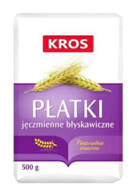 KROS  Płatki jęczmienne błyskawiczne 500g /10/