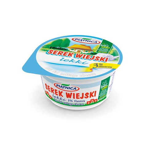 PIĄTNICA Serek wiejski light 150g /12