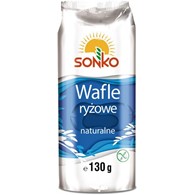 SONKO Wafle ryżowe 130g natura /16/