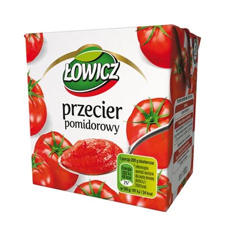 ŁOWICZ Przecier pomidor 500g kart /12/*12