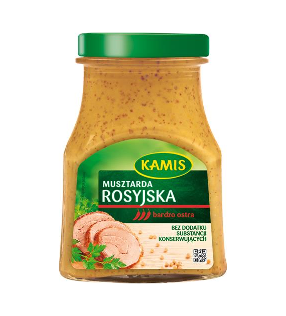 KAMIS  Musztarda rosyjska 180g /8