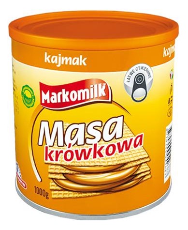MARKOMILK Masa krówkowa KAJMAK 1000g /6/