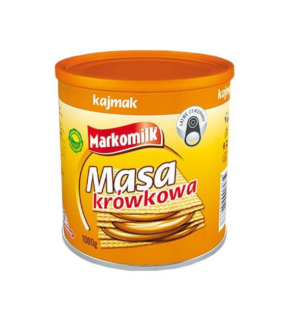 MARKOMILK Masa krówkowa KAJMAK 1000g /6