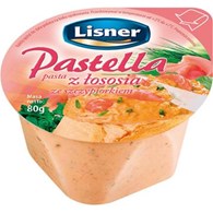 LISNER Pastella jajeczna ze szczypiorkiem 80g /6