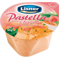 LISNER Pastella jajeczna ze szczypiorkiem 80g /6