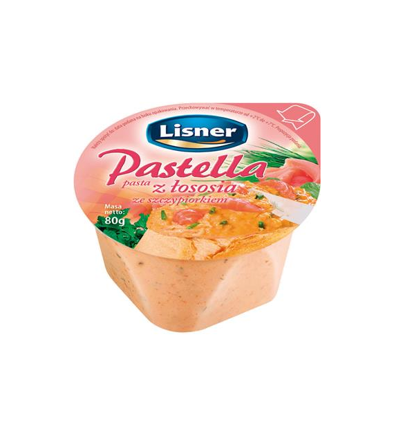 LISNER Pastella jajeczna ze szczypiorkiem 80g /6