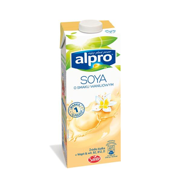 DANONE ALPRO Napój sojowy wanilia 1l /8