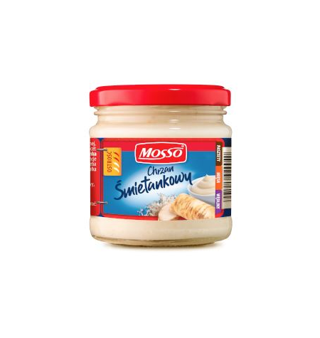 MOSSO Chrzan śmietankowy 180g /10/