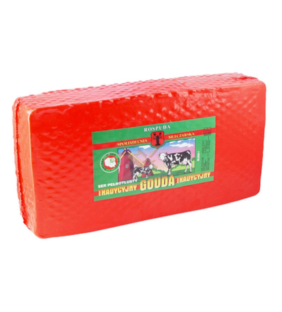 FILIPÓW Ser Gouda w parafinie blok ok. 3kg