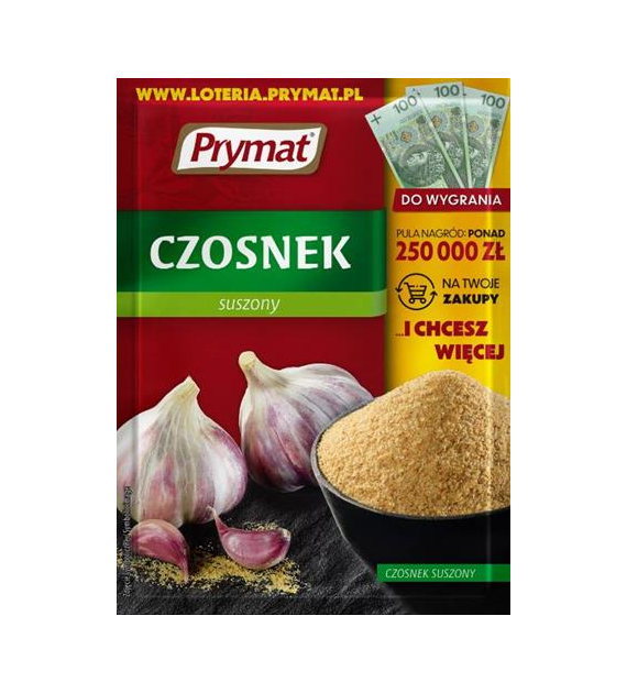 PRYMAT  Czosnek granulowany 20g/25