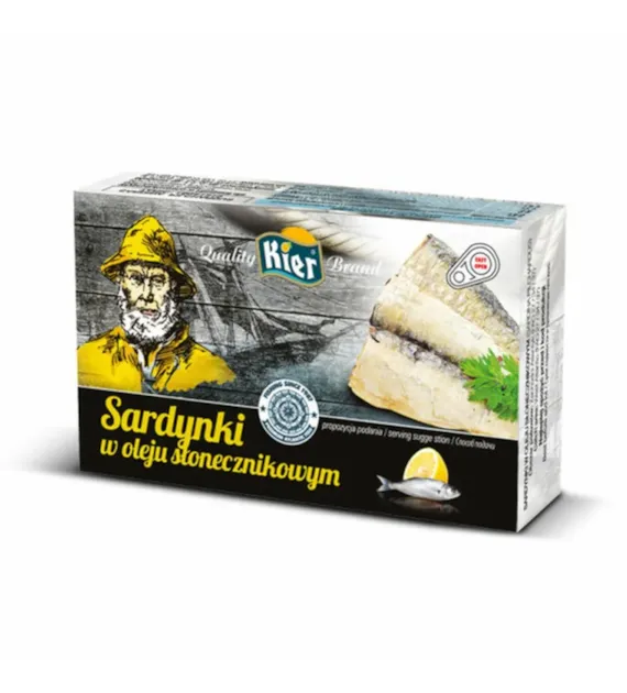 KIER Sardynka w oleju 125g/50