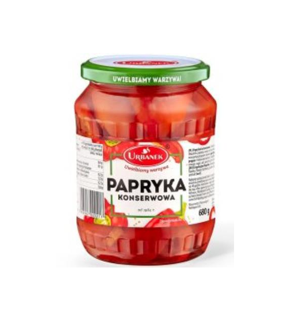 URBANEK Papryka konserwowa 680g/310g/8