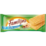 JUTRZENKA Wafle familijne 180g orzech /24/*6
