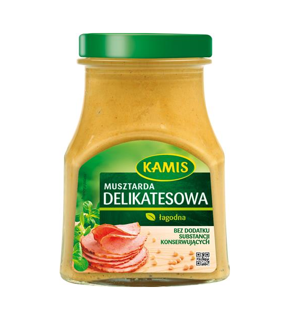 KAMIS  Musztarda delikatesowa 185g /8