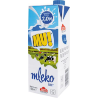 WM SIERADZ Mleko UHT  MU  2% 1l /12