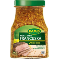 KAMIS  Musztarda francuska 185g /8
