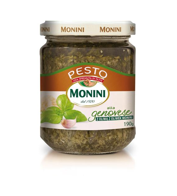 MONINI Sos pesto genovese bazylia 190g/12/*4