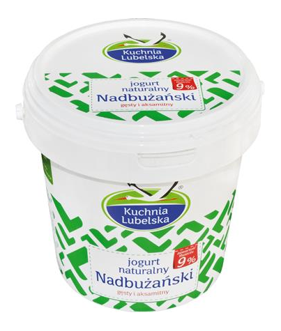 BIELUCH Jogurt naturalny 9% Nadbużański 1kg /6