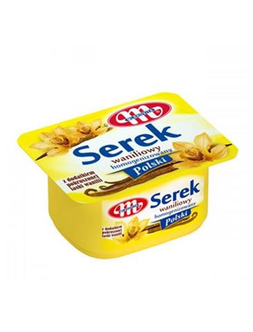 MLEKOVITA Serek homo Darek waniliowy 150g /16