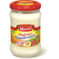MOSSO  Majonez napoleoński 320ml /10/ *5