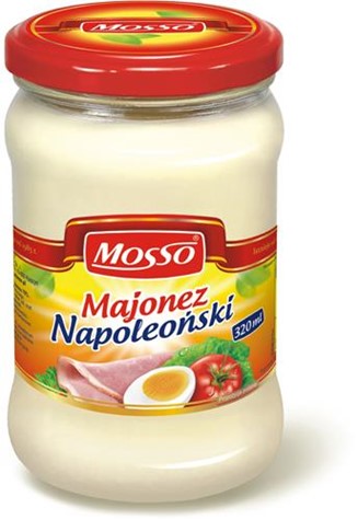 MOSSO  Majonez napoleoński 320ml /10/ *5