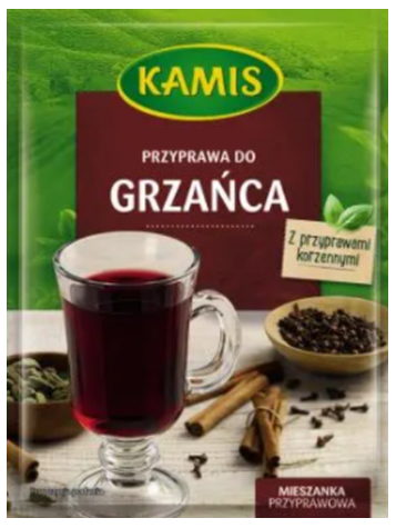 KAMIS Przyprawa grzaniec 40g /20/