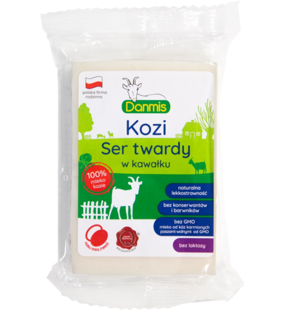 DANMIS Ser kozi twardy w kawałku 150g /6