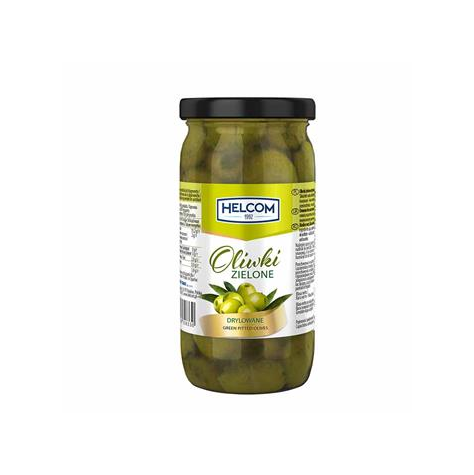 GREEK Oliwki zielone drylowane 900g/450g/6