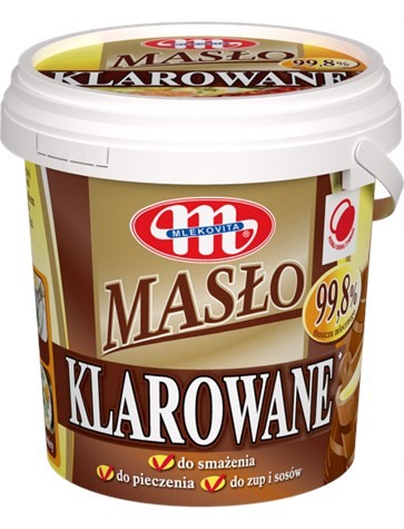 MLEKOVITA G Masło klarowane 1kg /6/