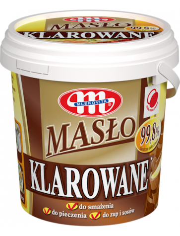 MLEKOVITA G Masło klarowane 1kg /6