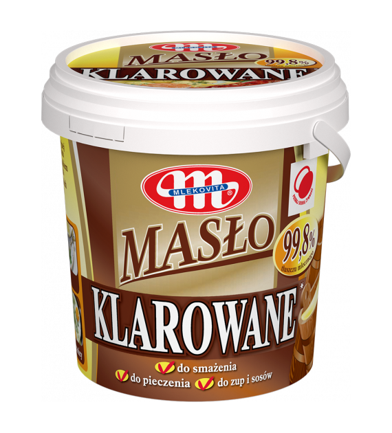 MLEKOVITA G Masło klarowane 1kg /6