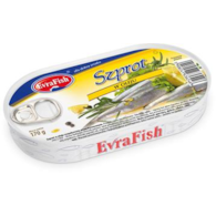 EVRA Szprot w oleju 170g/16/*8