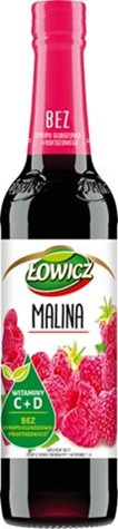 ŁOWICZ Syrop 400ml malina /6/