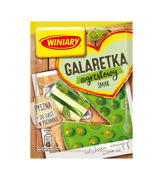 WINIARY Galaretka agrestowa 71g /22