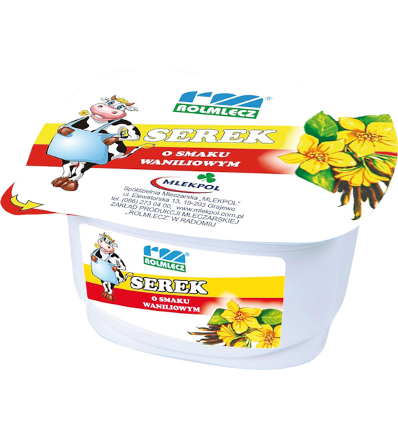 RADOM ROLMLECZ Serek waniliowy 200g /12