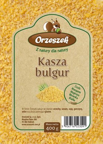 ORZESZEK Kasza bulgur 400g /10/