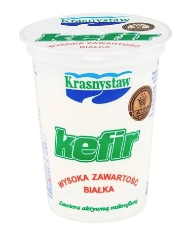 KRASNYSTAW Kefir kubek 400g /12