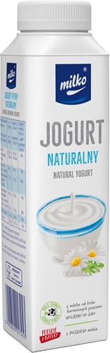 MILKO Jogurt 330 ml naturalny /6/