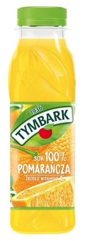 TYMBARK Sok pomarańczowy PET 300ml /12/