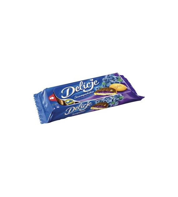 LU DELICJE Szampańskie jagodowe 147g/24