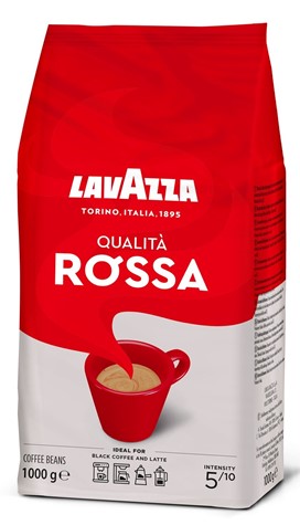 MOKATE Lavazza kawa Rossa ziarno 1kg /6/