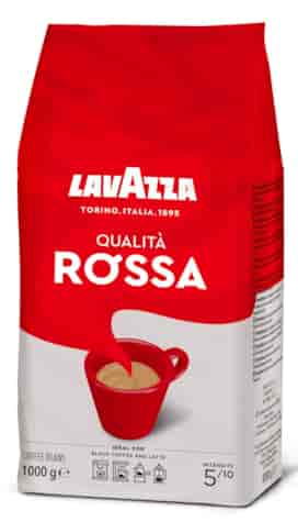 LAVAZZA kawa Rossa ziarno 1kg /6