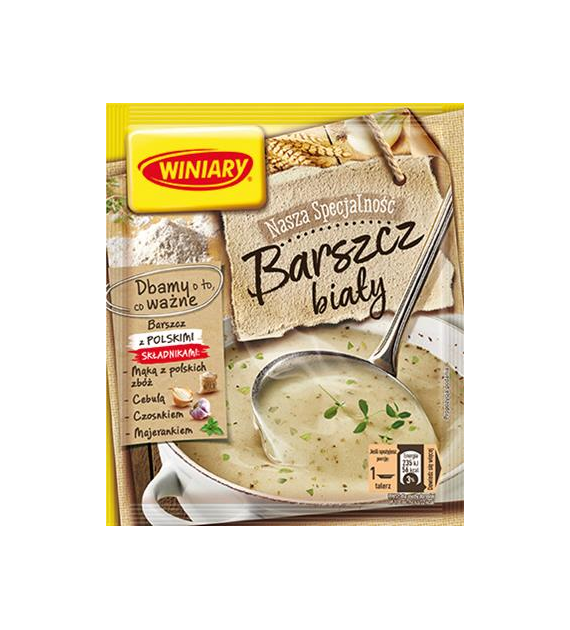 WINIARY Zupa NS barszcz biały 66g /30
