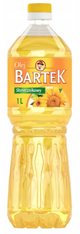 OLEJ ZPT Słonecznikowy Bartek 1l /15