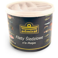 ADMIRAŁ Filet śledź matjas wiaderko 4kg