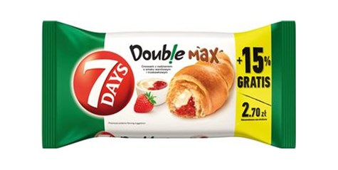 FRITO 7 DAYS Rogal Double wanilia/truskawk 110g/20