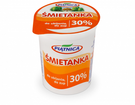 PIĄTNICA Śmietana 30% 400g /12/