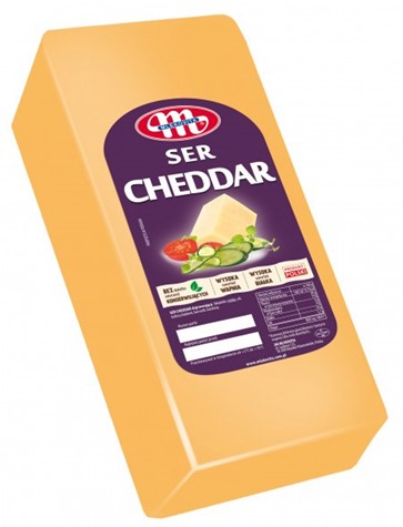 MLEKOVITA Ser Cheddar blok ok. 2kg