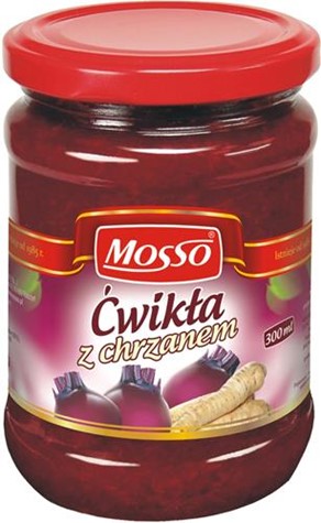 MOSSO Ćwikła z chrzanem 270g /6/