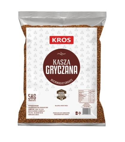 KROS Kasza gryczana prażona 5kg /1